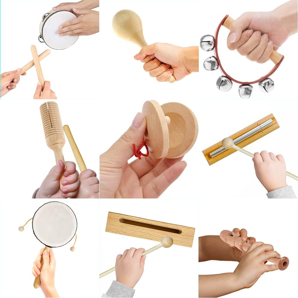 STOIE'S Wooden Toddler Musical Instruments for Kids Ages 5-9 Montessori Baby Musical Instruments for Toddlers 3-5 Kids Musical Instruments Toys Music - Image 8